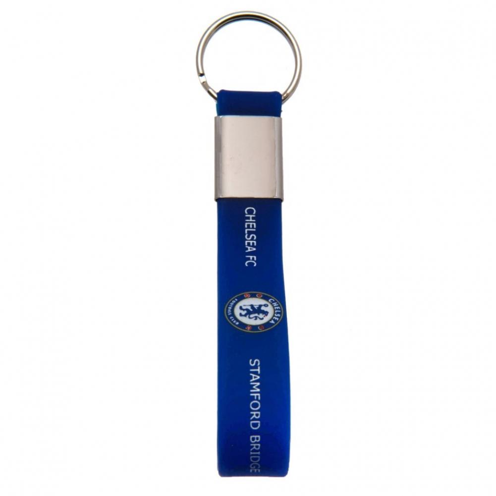 Chelsea FC Silicone Keyring - Officially licensed merchandise.