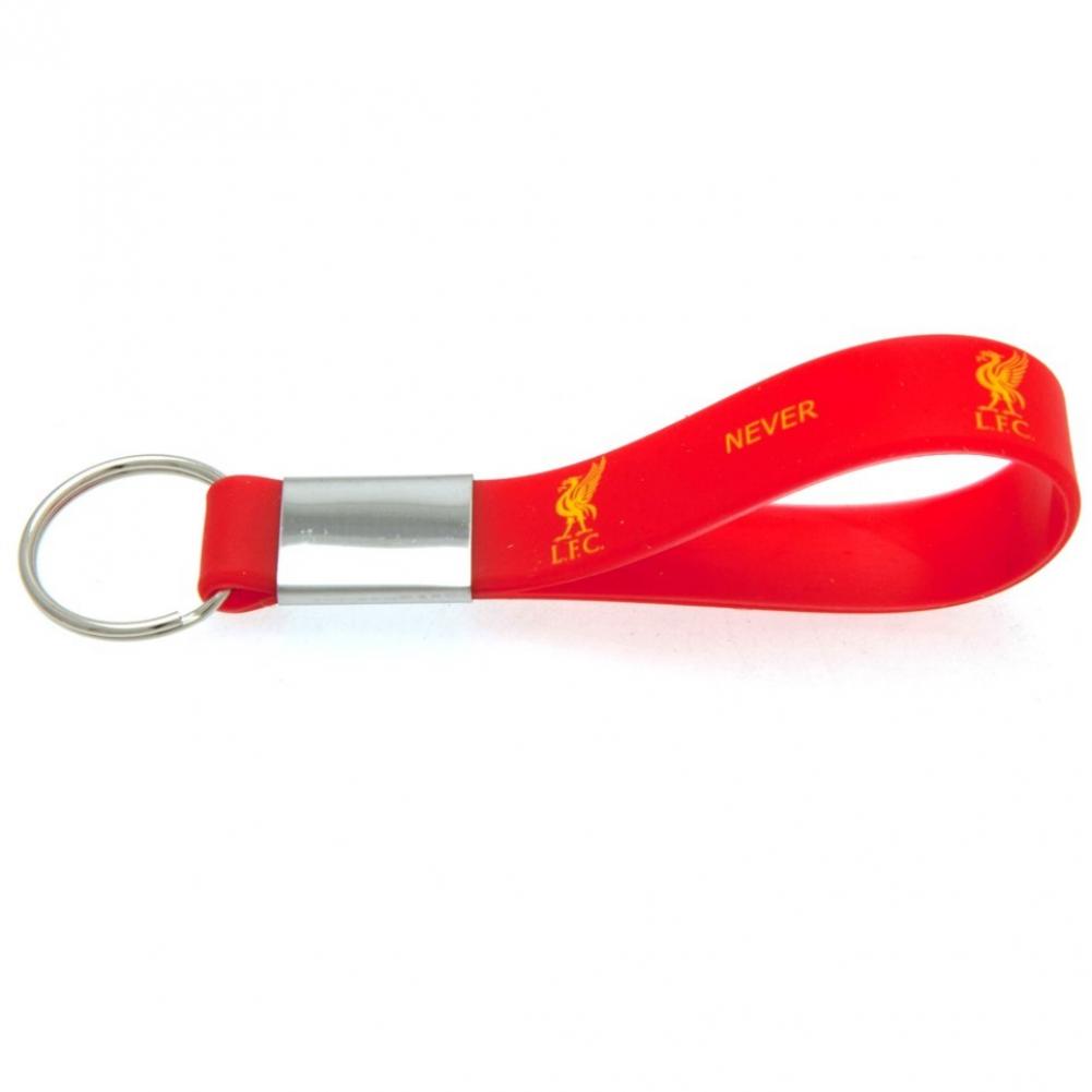 Liverpool FC Silicone Keyring - Officially licensed merchandise.