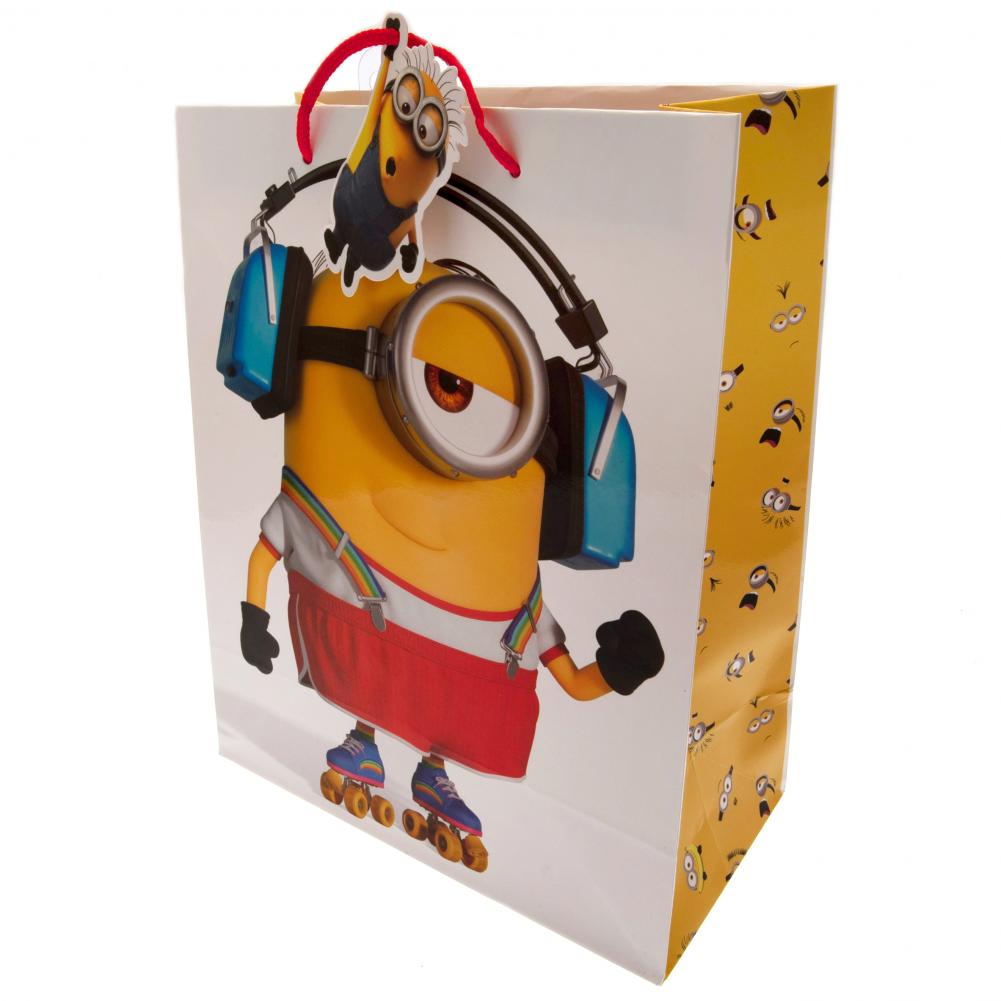 Minions Gift Bag Medium - Officially licensed merchandise.