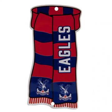 Crystal Palace FC Show Your Colours Window Sign - Officially licensed merchandise.