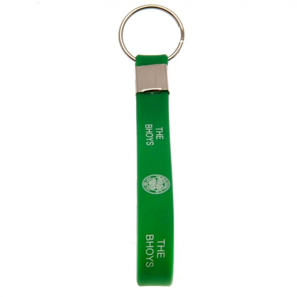 Celtic FC Silicone Keyring - Officially licensed merchandise.