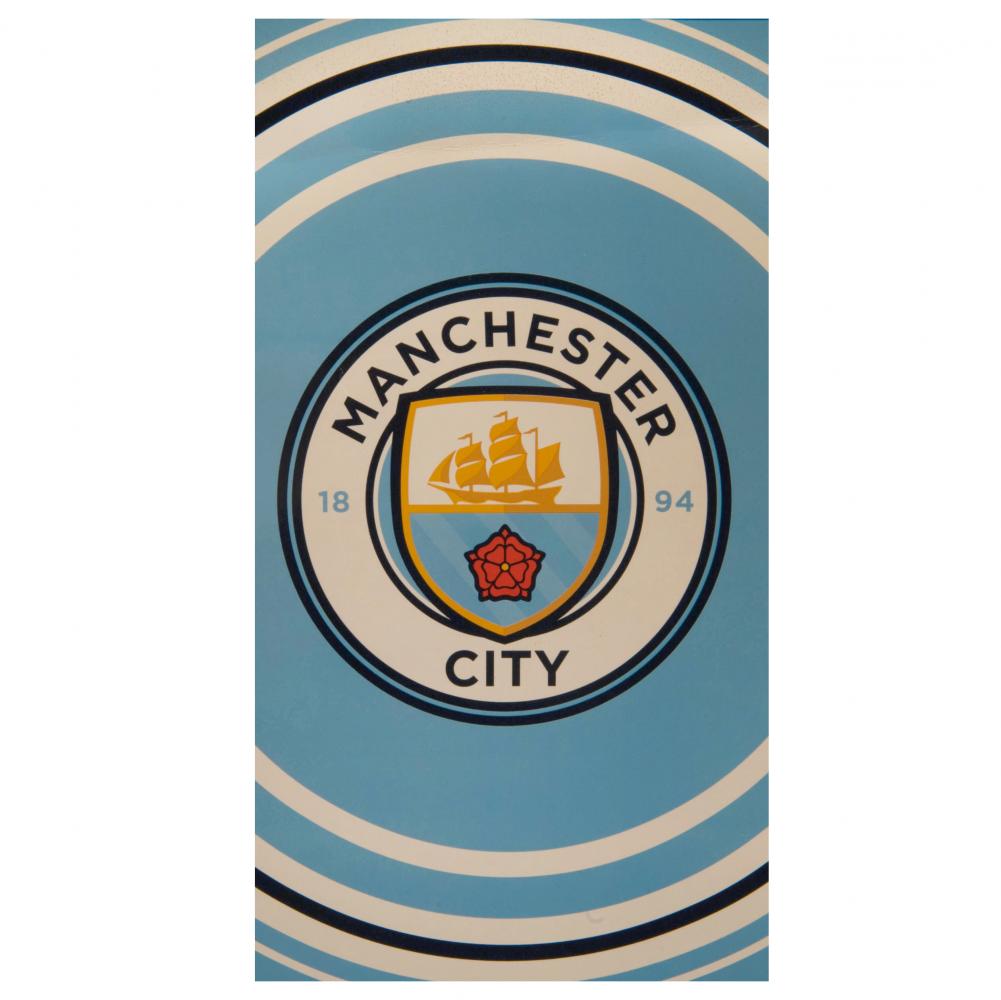 Manchester City FC Towel PL - Officially licensed merchandise.