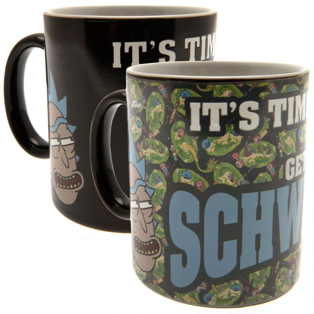 Rick And Morty Heat Changing Mug Schwifty - Officially licensed merchandise.