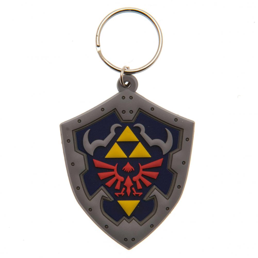 The Legend Of Zelda PVC Keyring Shield - Officially licensed merchandise.