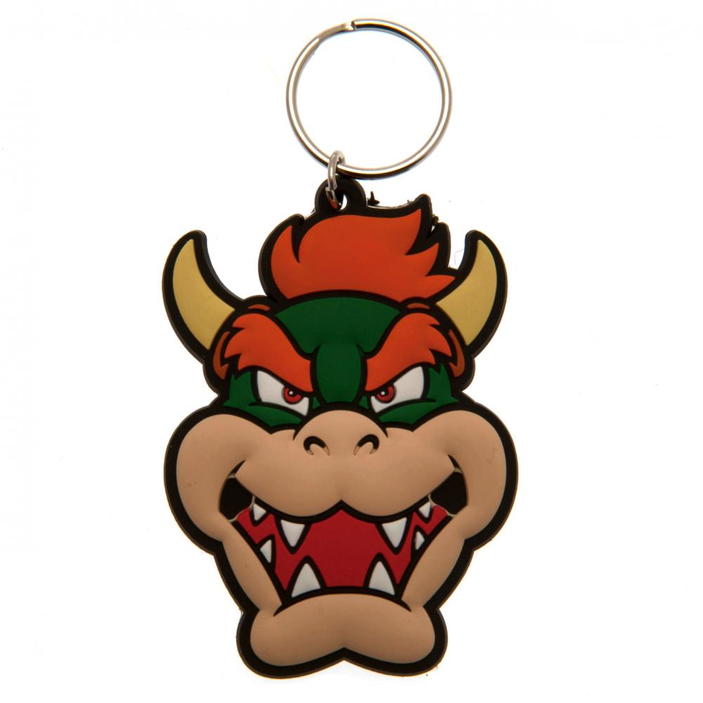 Super Mario PVC Keyring Bowser - Officially licensed merchandise.