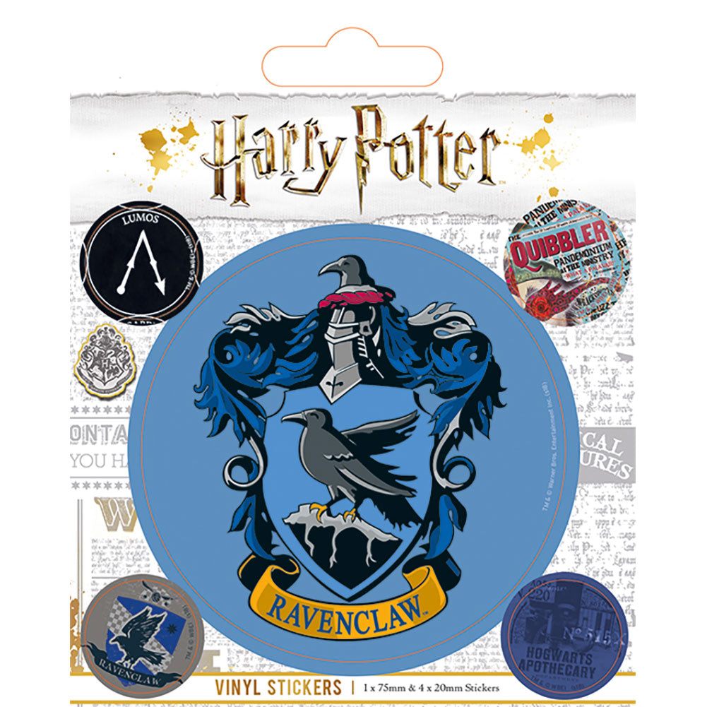 Harry Potter Stickers Ravenclaw - Officially licensed merchandise.