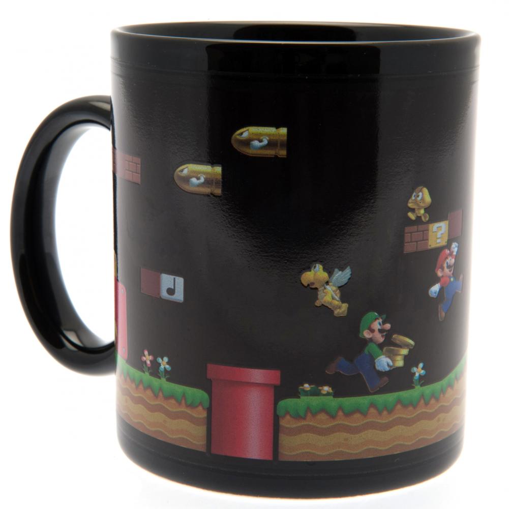 Super Mario Heat Changing Mug - Officially licensed merchandise.