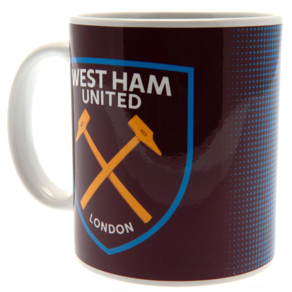 West Ham United FC Mug HT - Officially licensed merchandise.