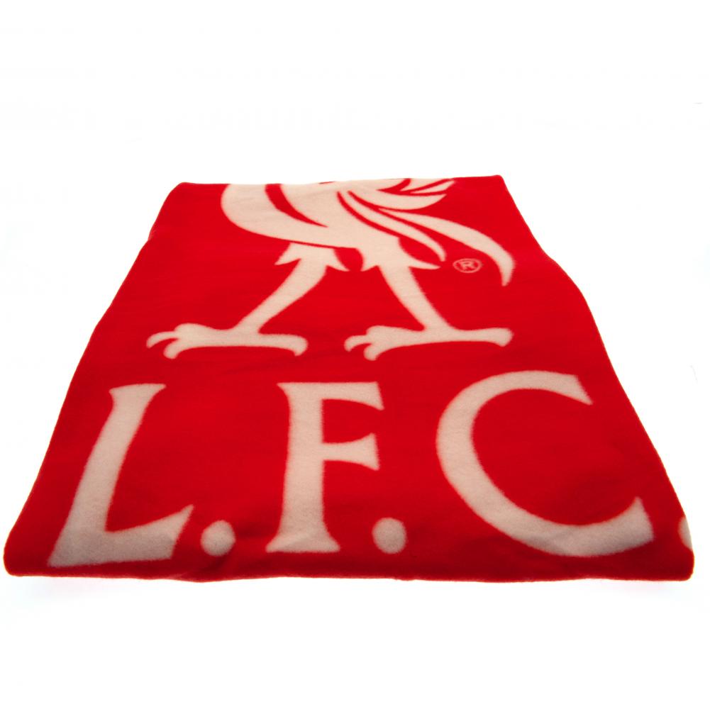 Liverpool FC Fleece Blanket PL - Officially licensed merchandise.