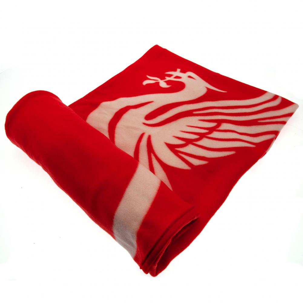 Liverpool FC Fleece Blanket PL - Officially licensed merchandise.