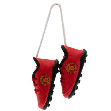 Manchester United FC Mini Football Boots - Officially licensed merchandise.