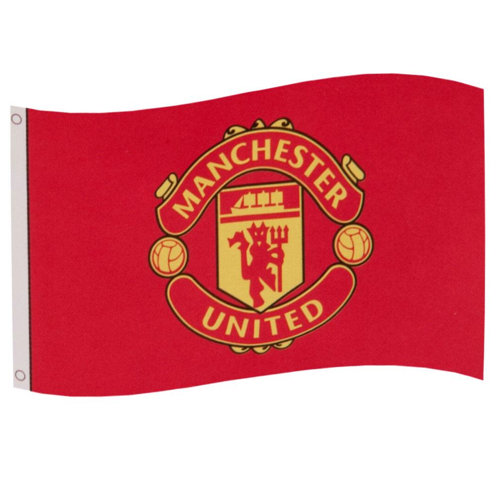 Manchester United FC Flag CC - Officially licensed merchandise.