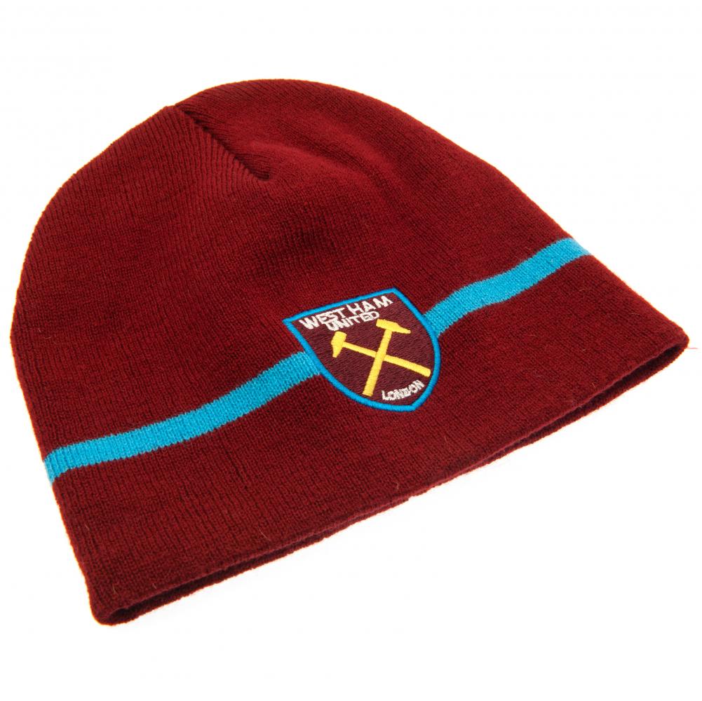 West Ham United FC Beanie - Officially licensed merchandise.