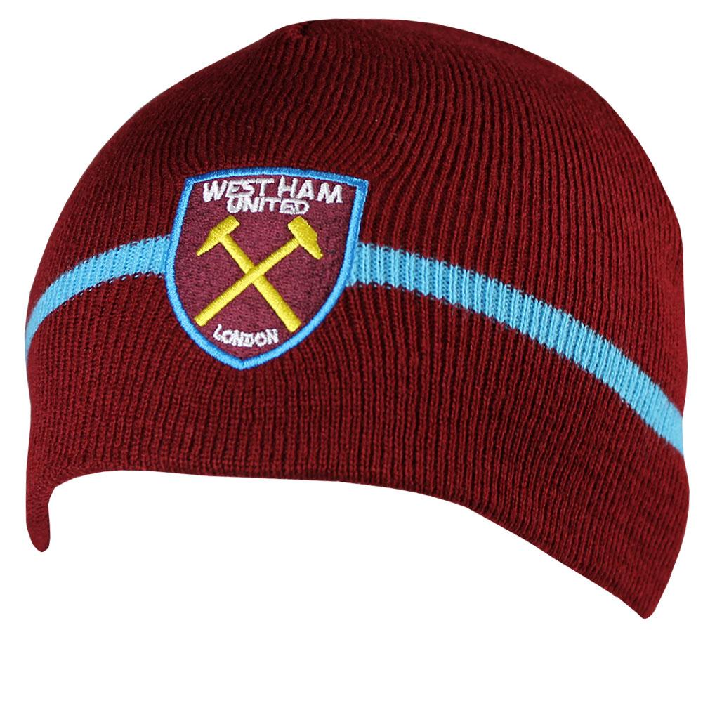 West Ham United FC Beanie - Officially licensed merchandise.