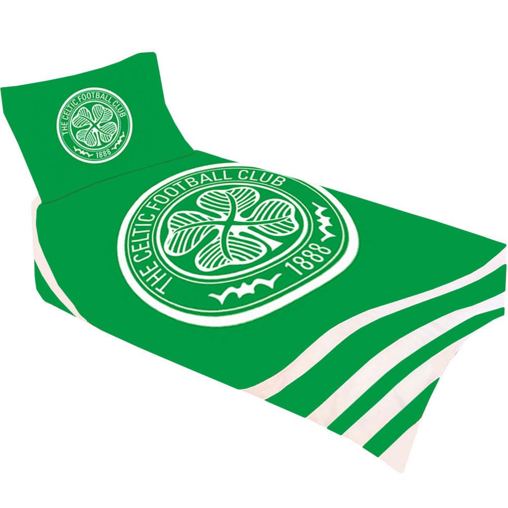 Celtic FC Single Duvet Set PL - Officially licensed merchandise.