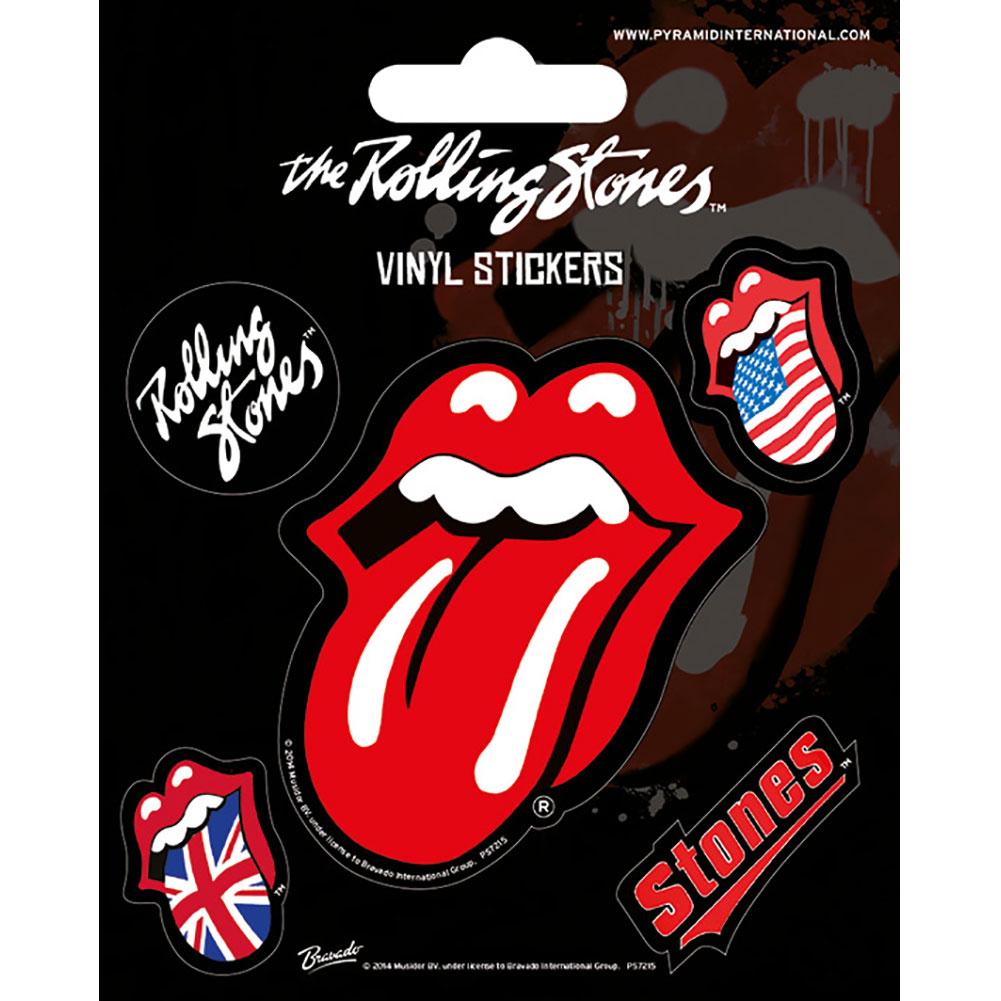 The Rolling Stones Stickers - Officially licensed merchandise.