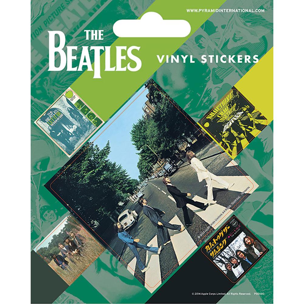 The Beatles Stickers Abbey Road - Officially licensed merchandise.