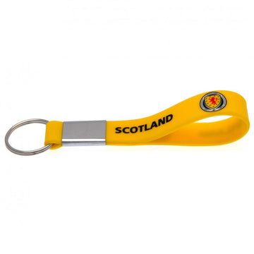 Scottish FA Silicone Keyring - Officially licensed merchandise.