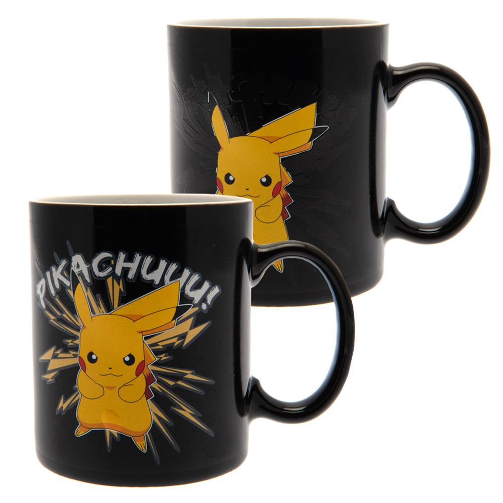 Pokemon Heat Changing Mug Pikachu - Officially licensed merchandise.