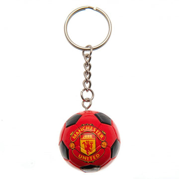 Manchester United FC Football Keyring - Officially licensed merchandise.