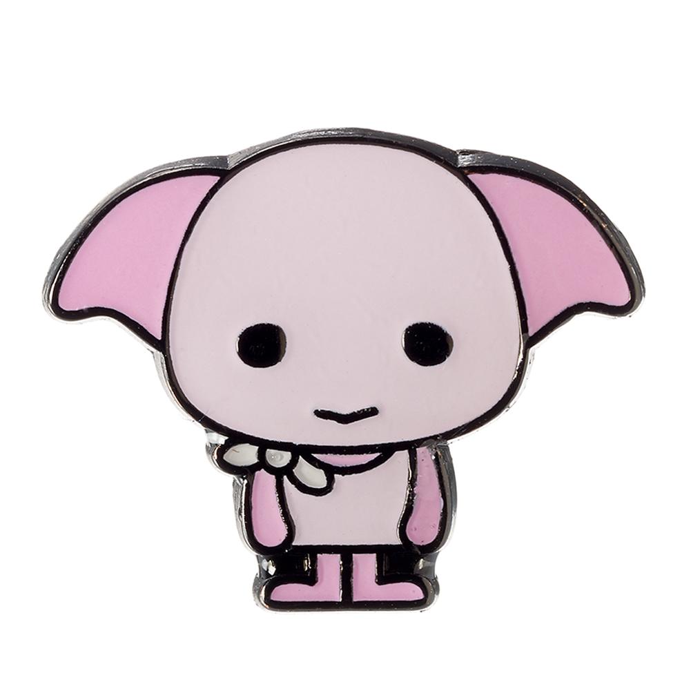 Harry Potter Badge Chibi Dobby - Officially licensed merchandise.