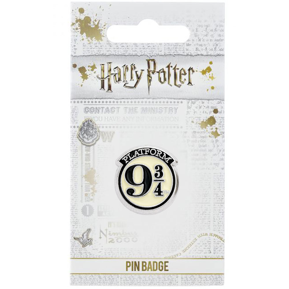 Harry Potter Badge 9 & 3 Quarters - Officially licensed merchandise.