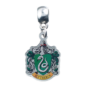 Harry Potter Silver Plated Charm Slytherin - Officially licensed merchandise.