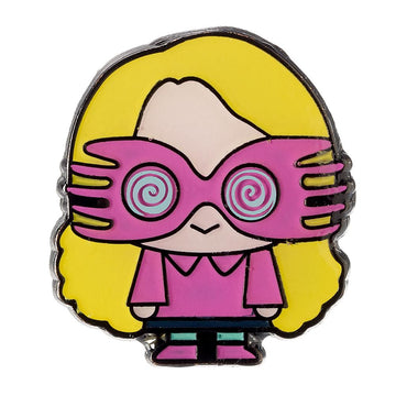 Harry Potter Badge Chibi Luna Lovegood - Officially licensed merchandise.