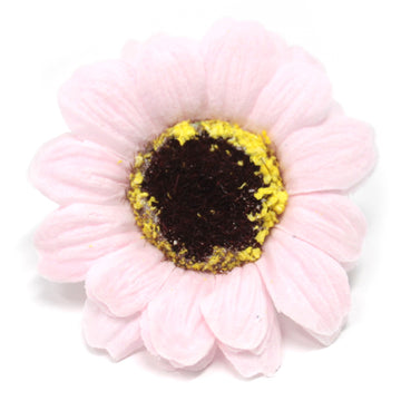 Craft Soap Flowers - Sml Sunflower - Pink x 10 pcs