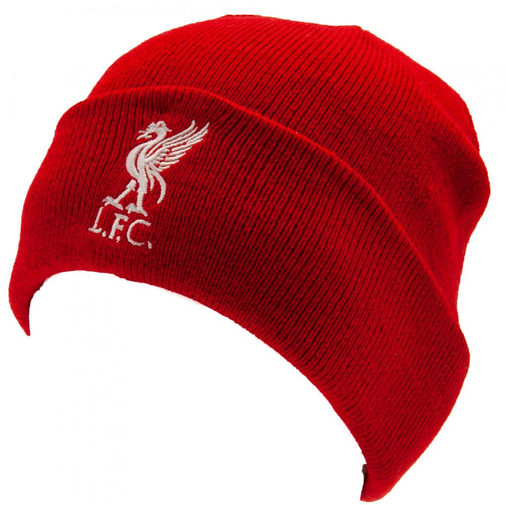 Liverpool FC Cuff Beanie RD - Officially licensed merchandise.