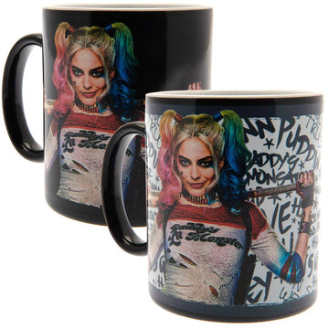 Suicide Squad Heat Changing Mug Harley Quinn - Officially licensed merchandise.