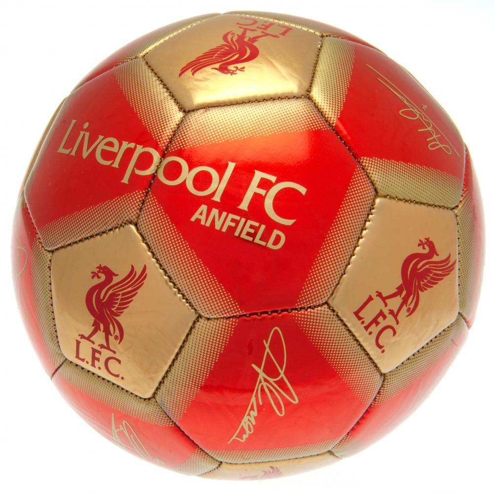 Liverpool FC Football Signature - Officially licensed merchandise.