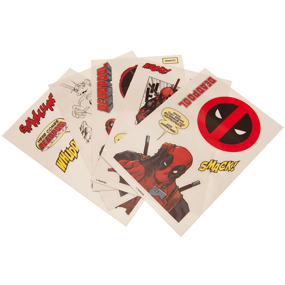 Deadpool Tech Stickers - Officially licensed merchandise.