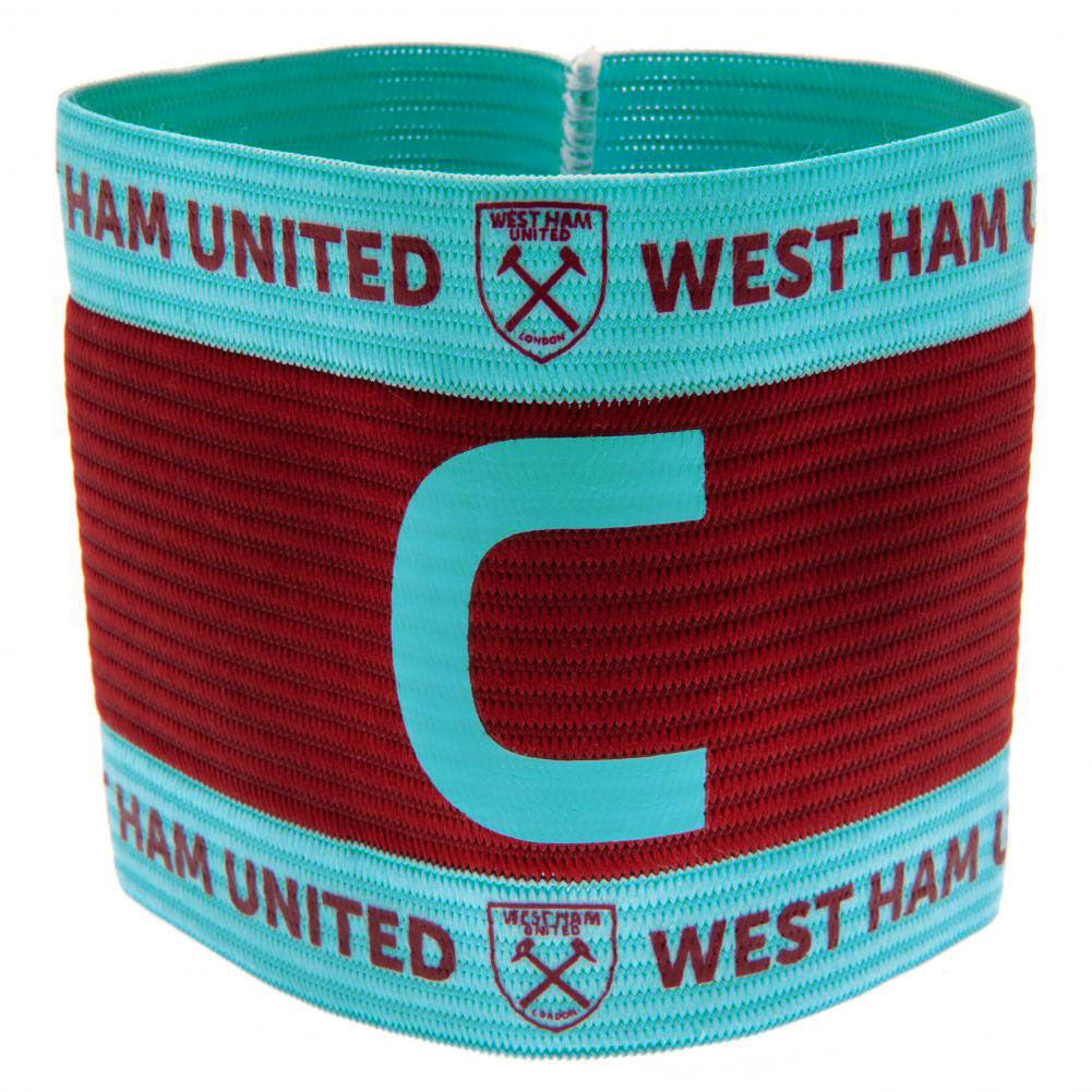 West Ham United FC Captains Armband - Officially licensed merchandise.