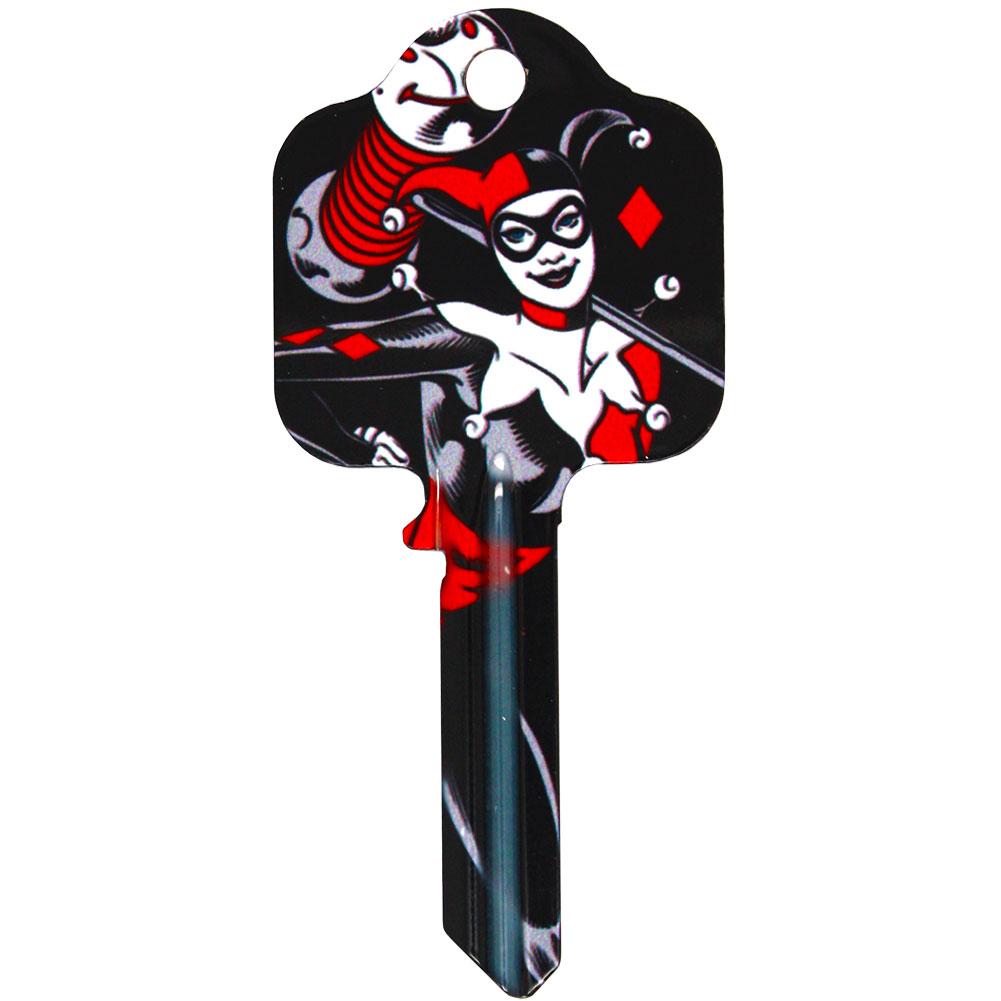 DC Comics Door Key Harley Quinn - Officially licensed merchandise.