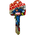 Marvel Comics Door Key Captain America - Officially licensed merchandise.