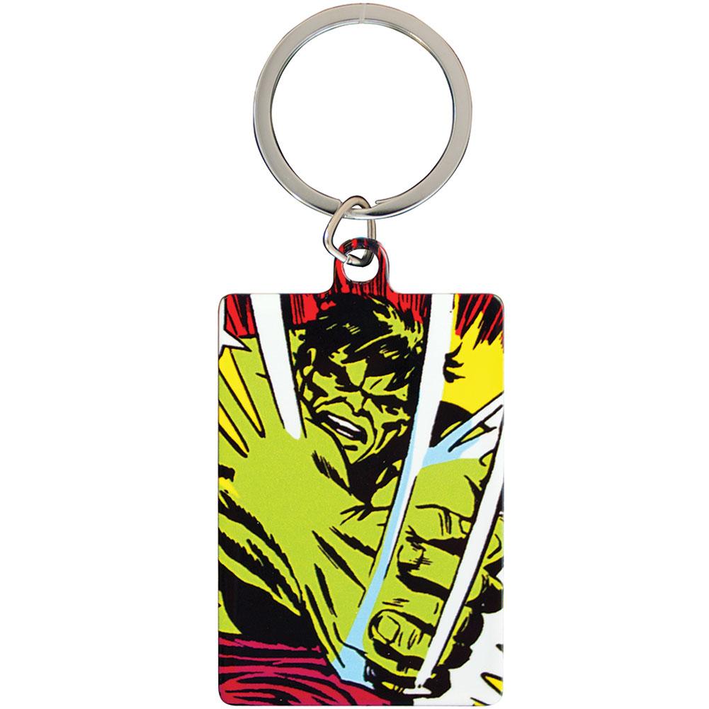 Marvel Comics Metal Keyring Hulk - Officially licensed merchandise.