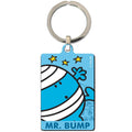 Mr Bump Metal Keyring - Officially licensed merchandise.