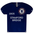 Chelsea FC Metal Shirt Sign - Officially licensed merchandise.