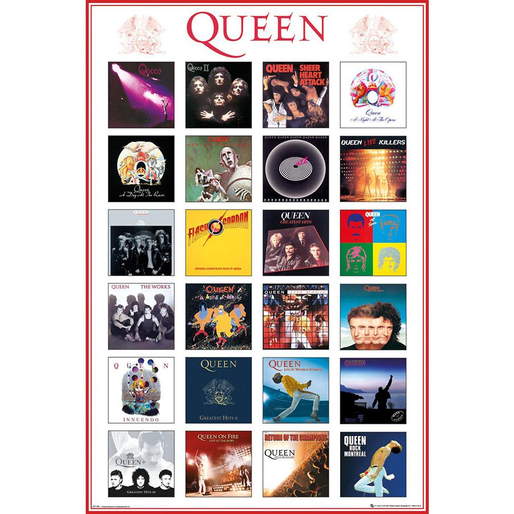 Queen Poster Covers 138 - Officially licensed merchandise.