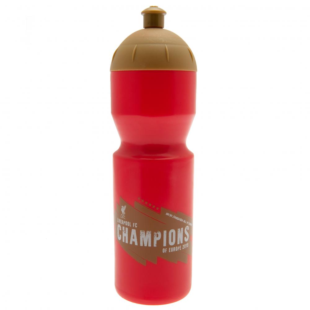 Liverpool FC Champions Of Europe Drinks Bottle - Officially licensed merchandise.