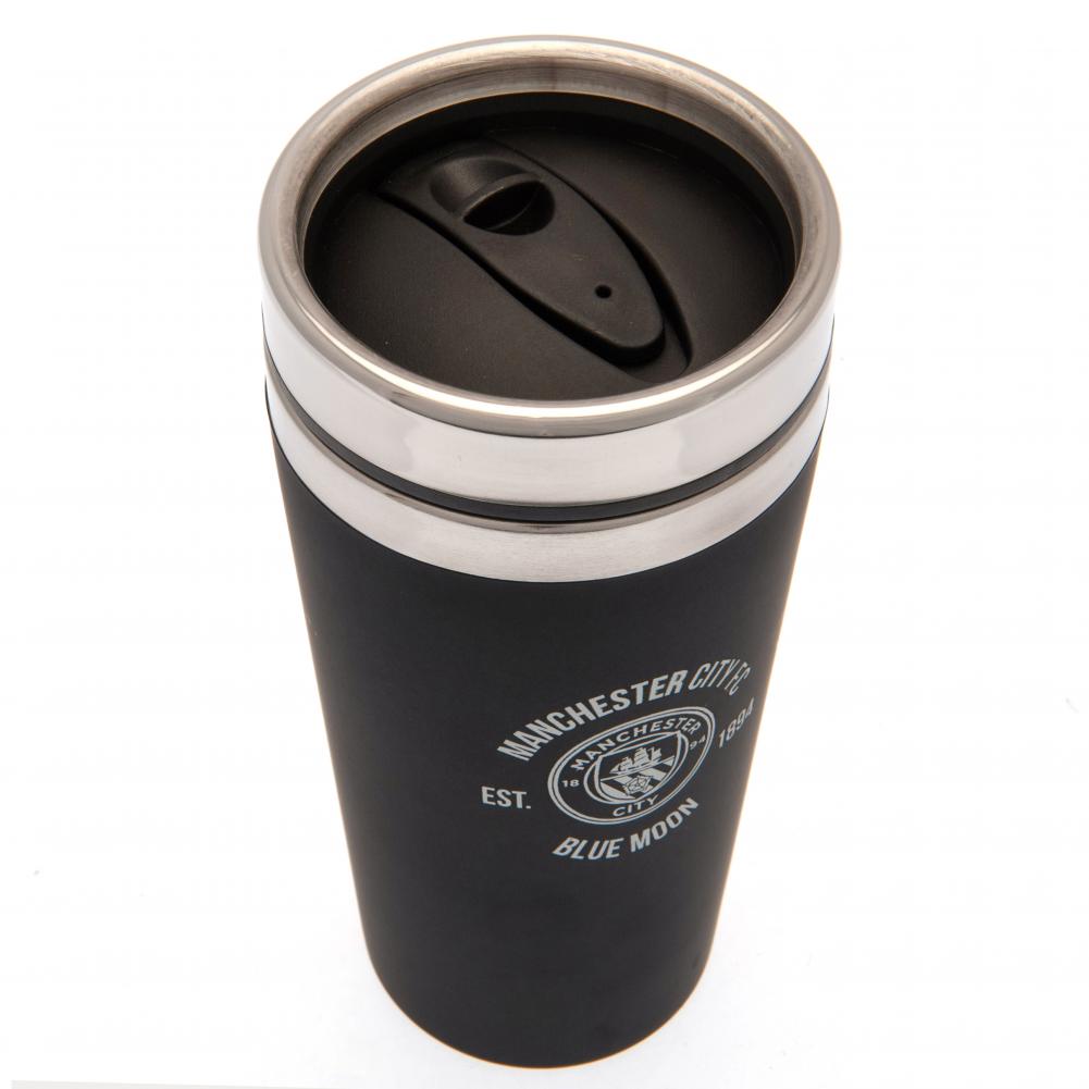 Manchester City FC Executive Travel Mug - Officially licensed merchandise.