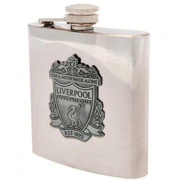 Liverpool FC Hip Flask - Officially licensed merchandise.