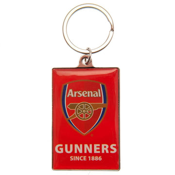 Arsenal FC Deluxe Keyring - Officially licensed merchandise.