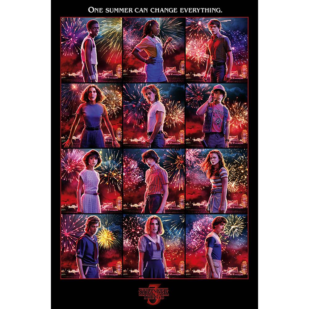 Stranger Things 3 Poster 130 - Officially licensed merchandise.