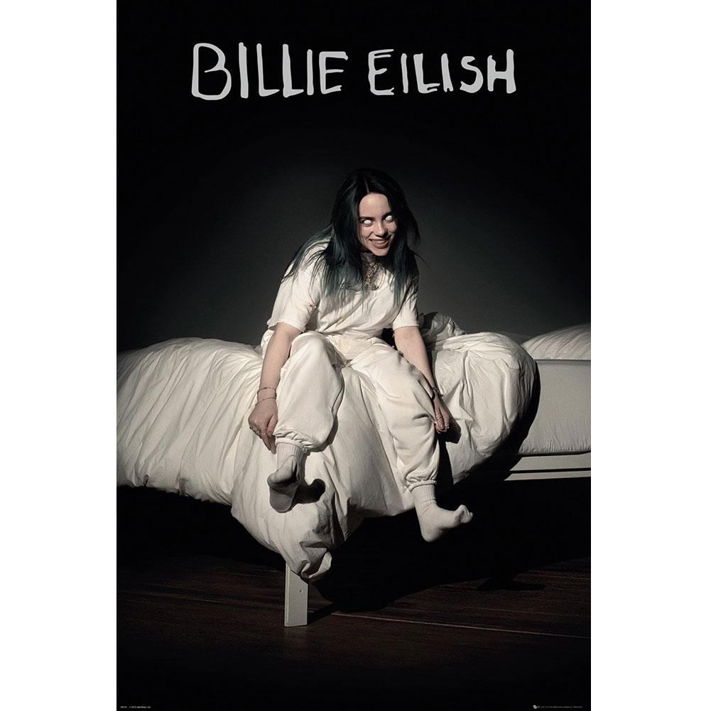 Billie Eilish Poster Bed 128 - Officially licensed merchandise.