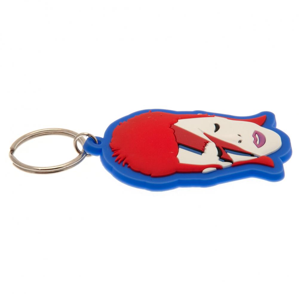 David Bowie PVC Keyring - Officially licensed merchandise.