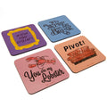 Friends Coaster Set Lobster - Officially licensed merchandise.