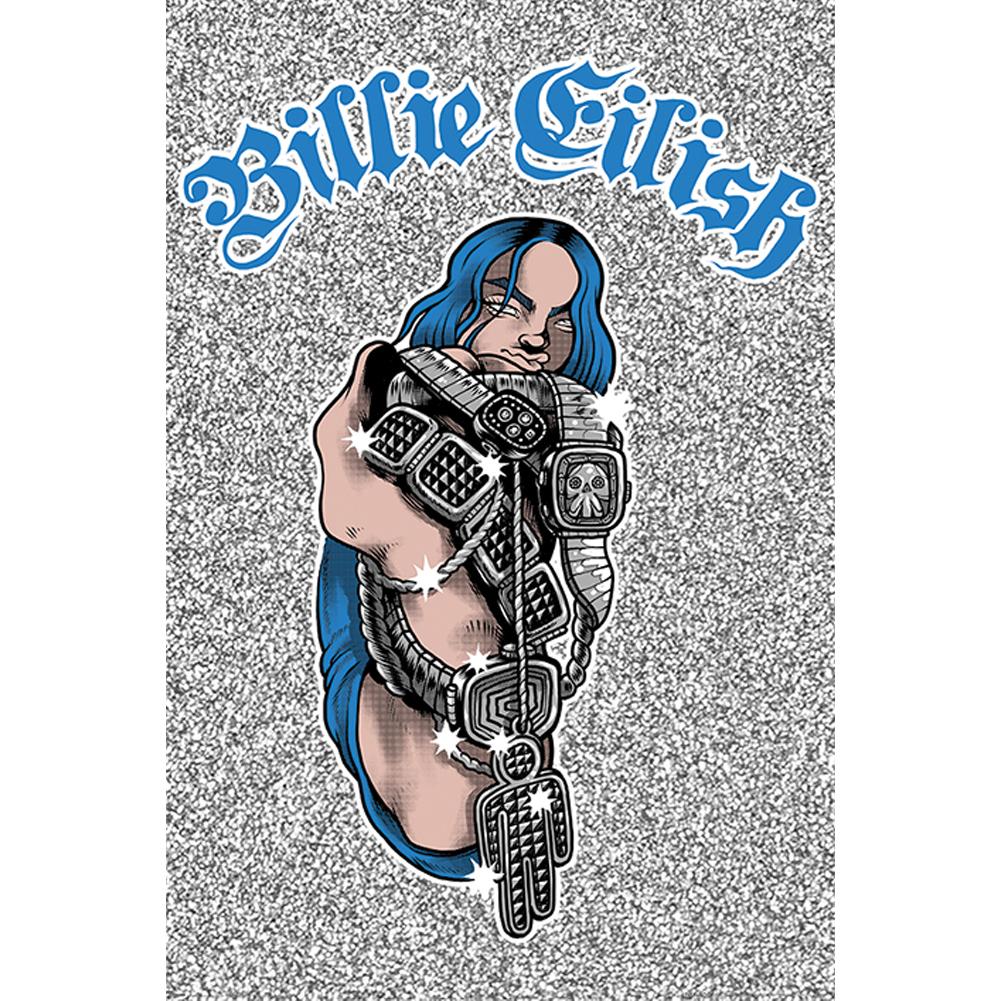 Billie Eilish Poster Bling 125 - Officially licensed merchandise.