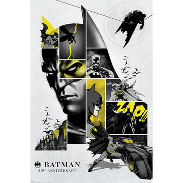 Batman Poster 80th Anniversary 122 - Officially licensed merchandise.